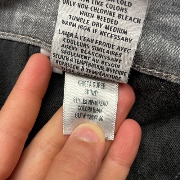 Hudson women’s krista super skinny jeans - Picture 7 of 11